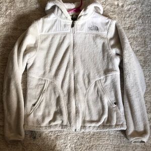 north face fuzzy zip up